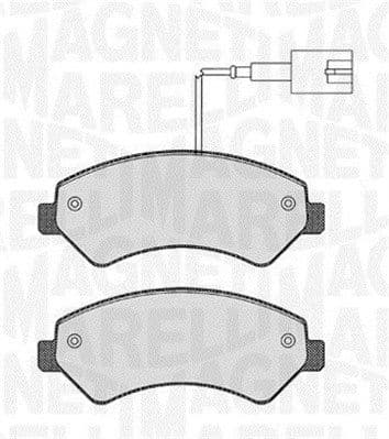 Magneti Marelli Pastiglie Freno Citro?Njumper Pf0643