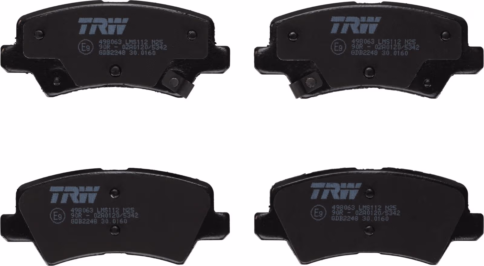 TRW Kit pastiglie freno, Freno a disco GDB2248
