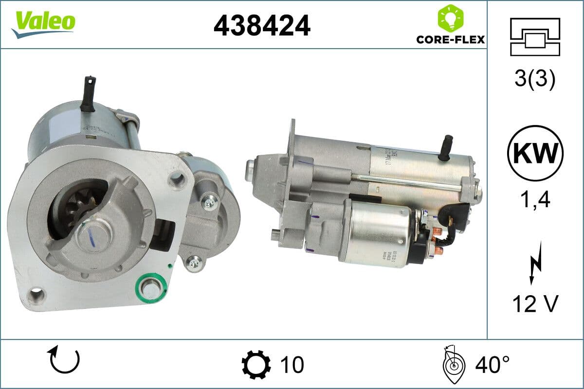 VALEO Motorino avviamento 438424