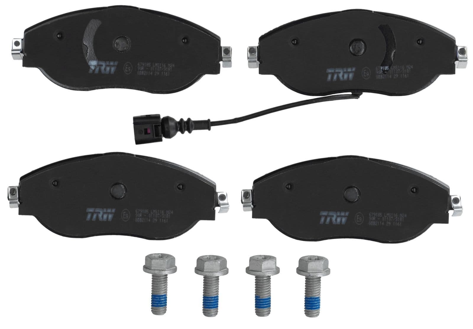 Trw Pastiglia Freno Audi A3 2012 >> Gdb2114