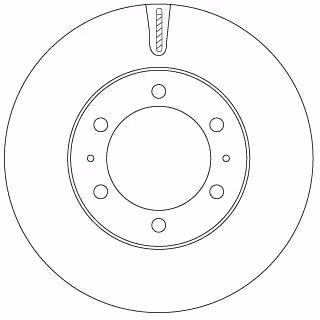 TRW Discofreno DF7827S