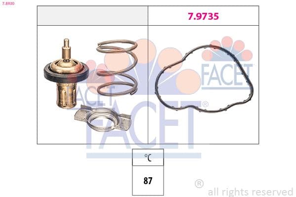 Facet Termostato Mercedes/Nissan/Renault 78930