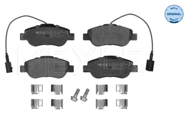 Meyle Brake Pad Set 0252407217/W