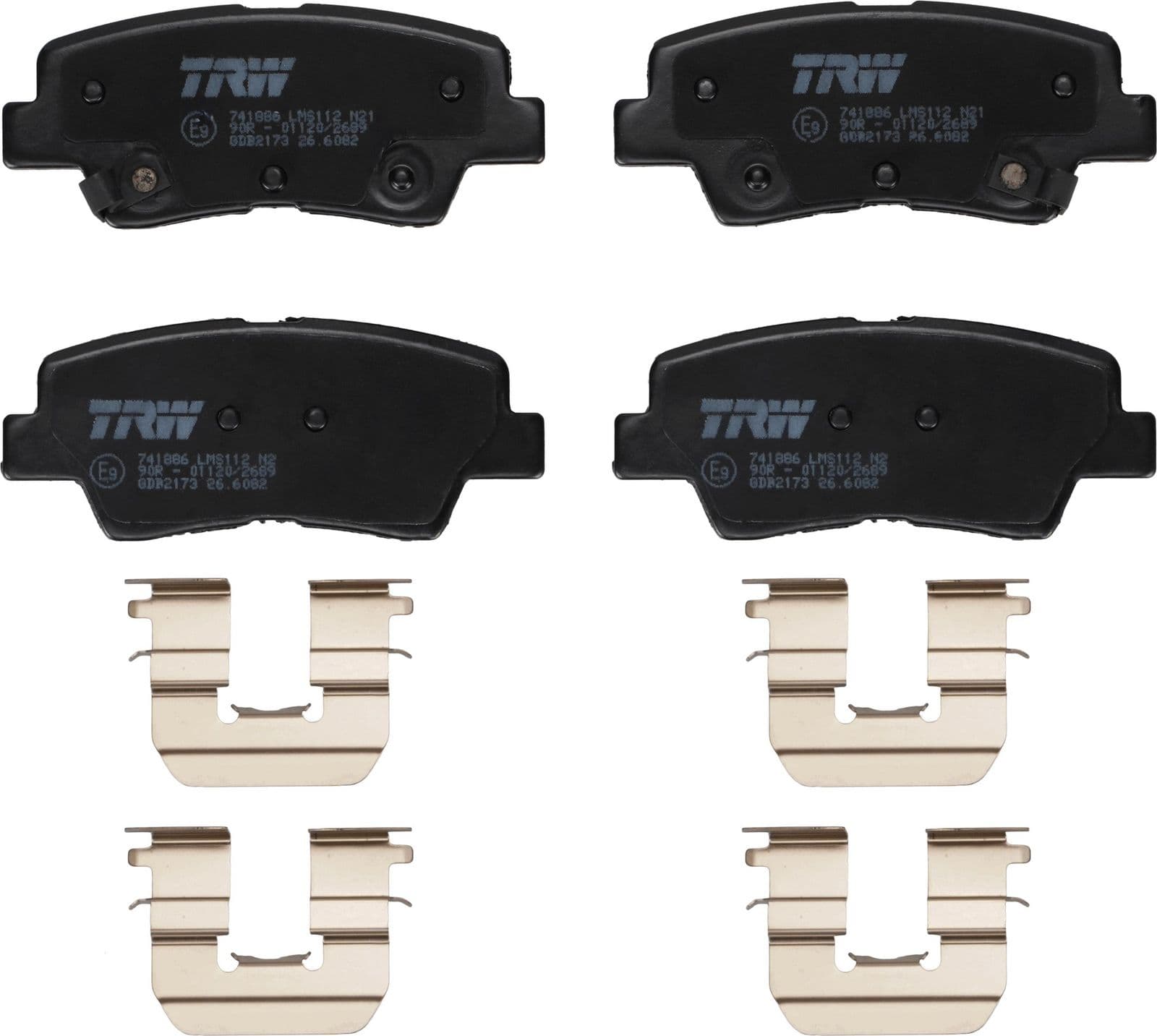 TRW kit pastiglie freno GDB2173