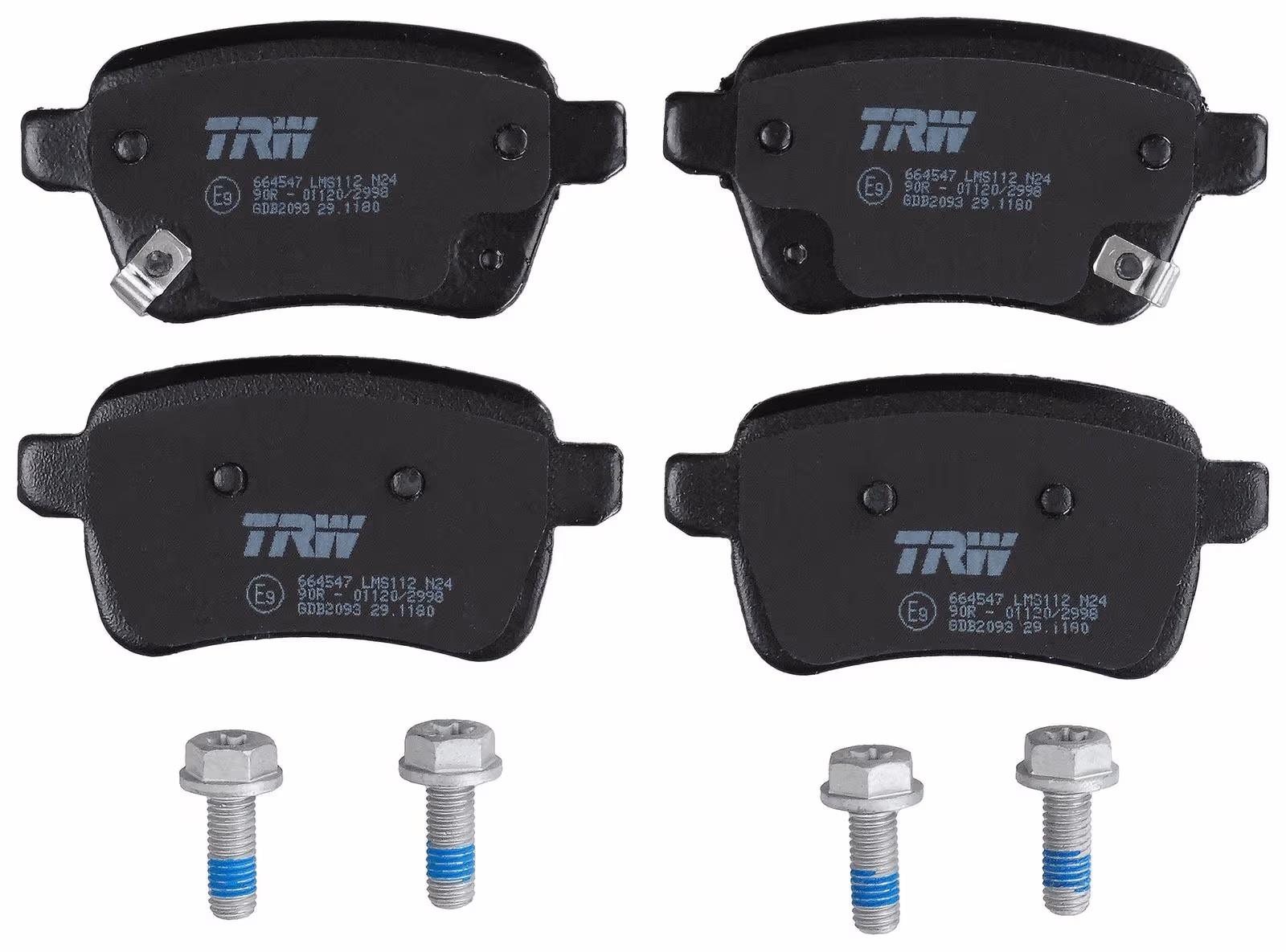 Trw Pastiglia Freno Post. Opel Adam 2014 >>, Corsa E Gdb2093