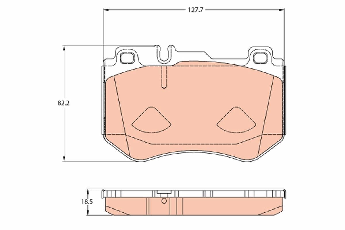 Trw Mercedes C180 1.6/1.6D Anteriore Gdb2078