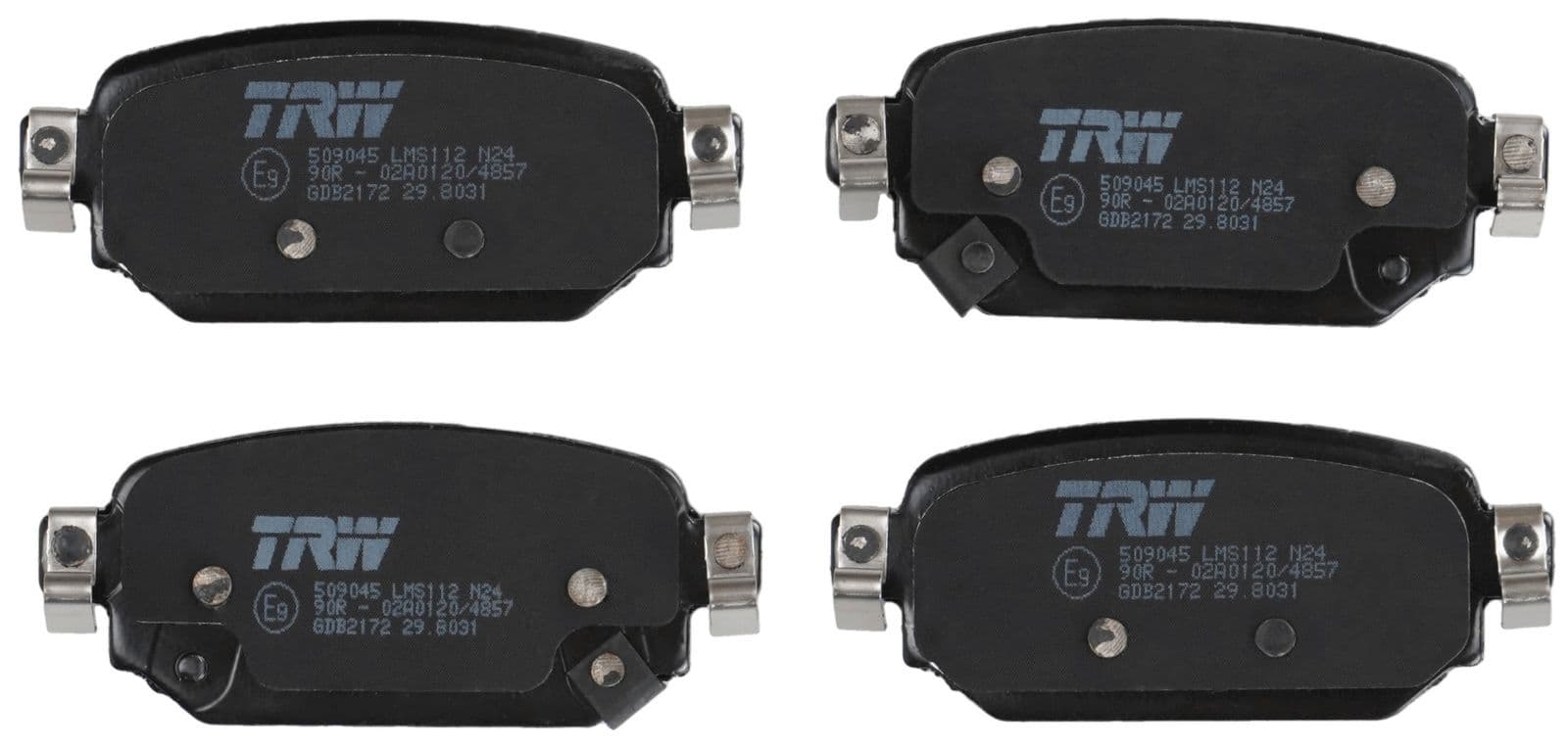 TRW Kit pastiglie freno, Freno a disco GDB2172