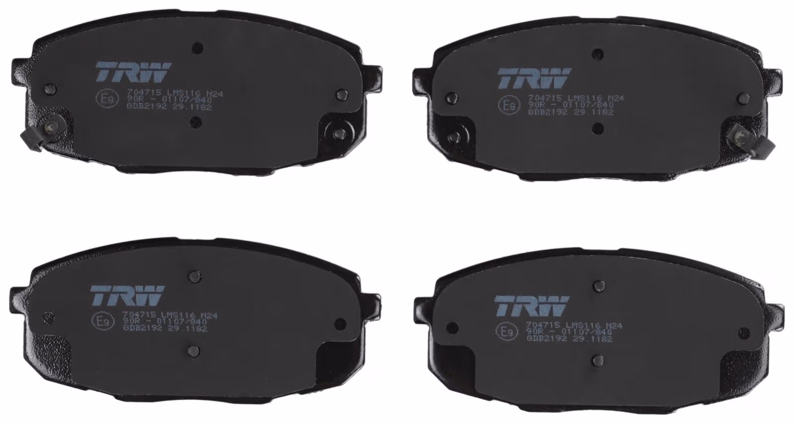 TRW kit pastiglie freno GDB2192