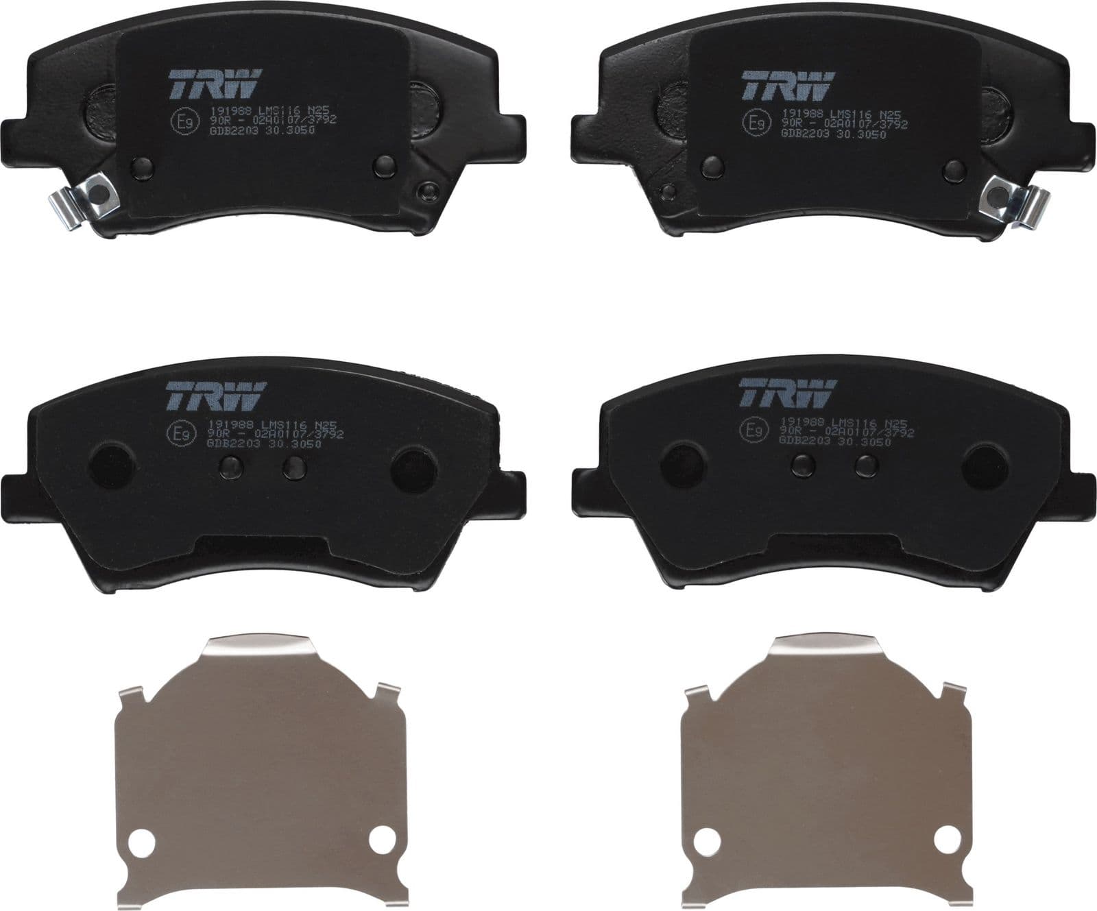 TRW kit pastiglie freno GDB2203