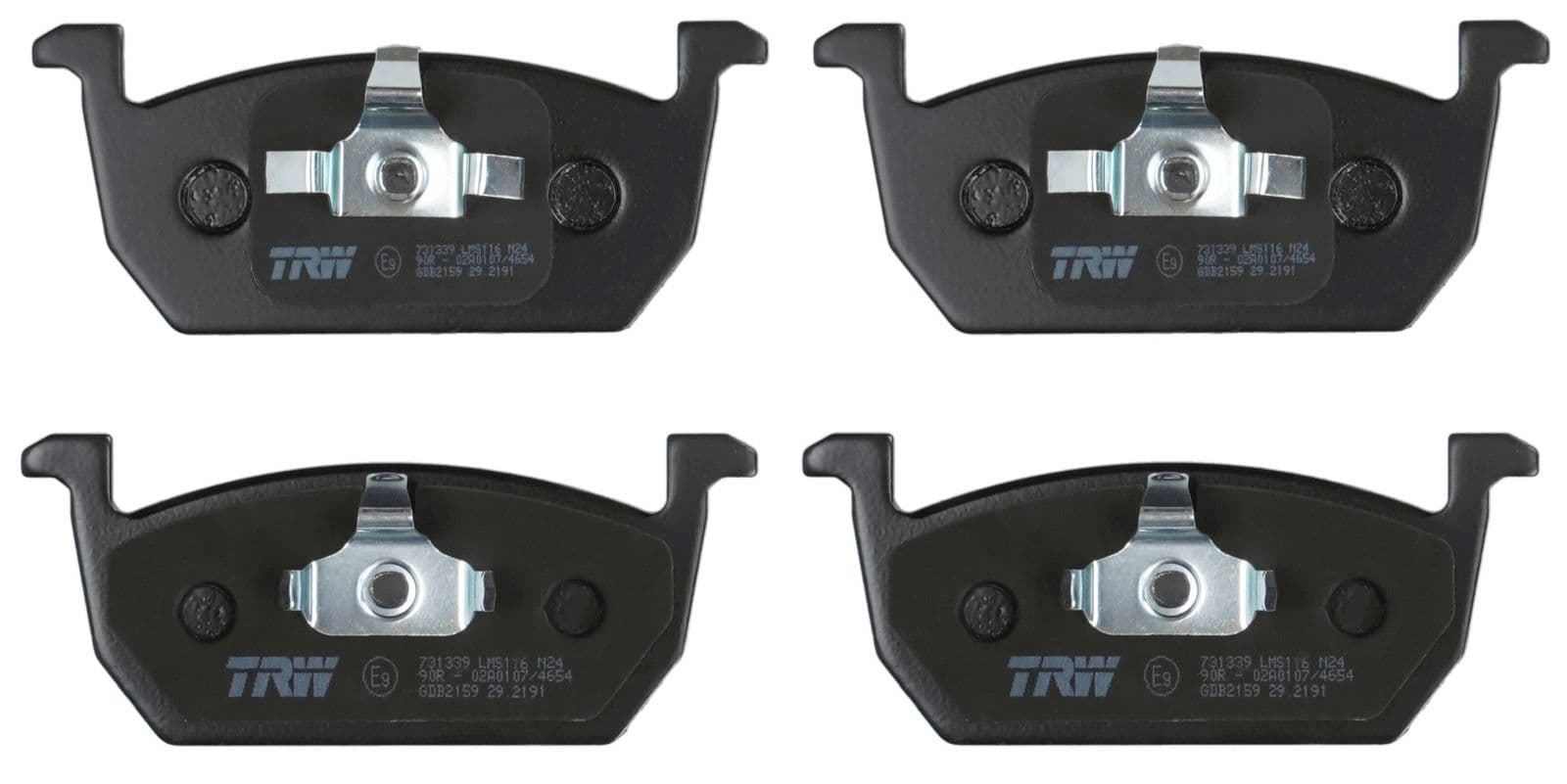 Trw Pastiglia Freno Anteriore Seat: Leon (5F1) 201209 Gdb2159