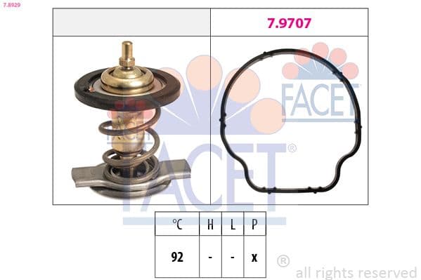 Facet Termostati 78929