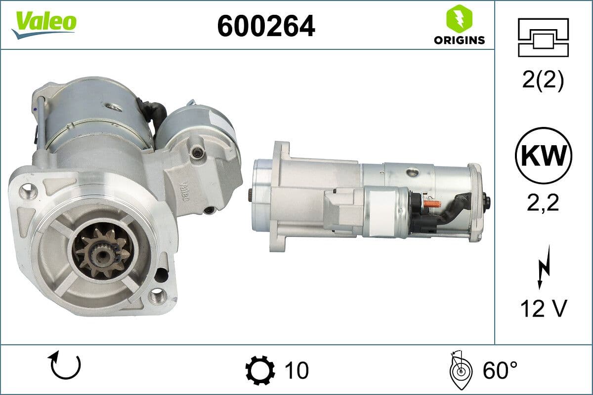 Valeo Sta Ne Hyundai H1 600264
