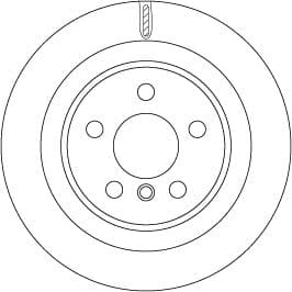 Trw Dischi Df6755