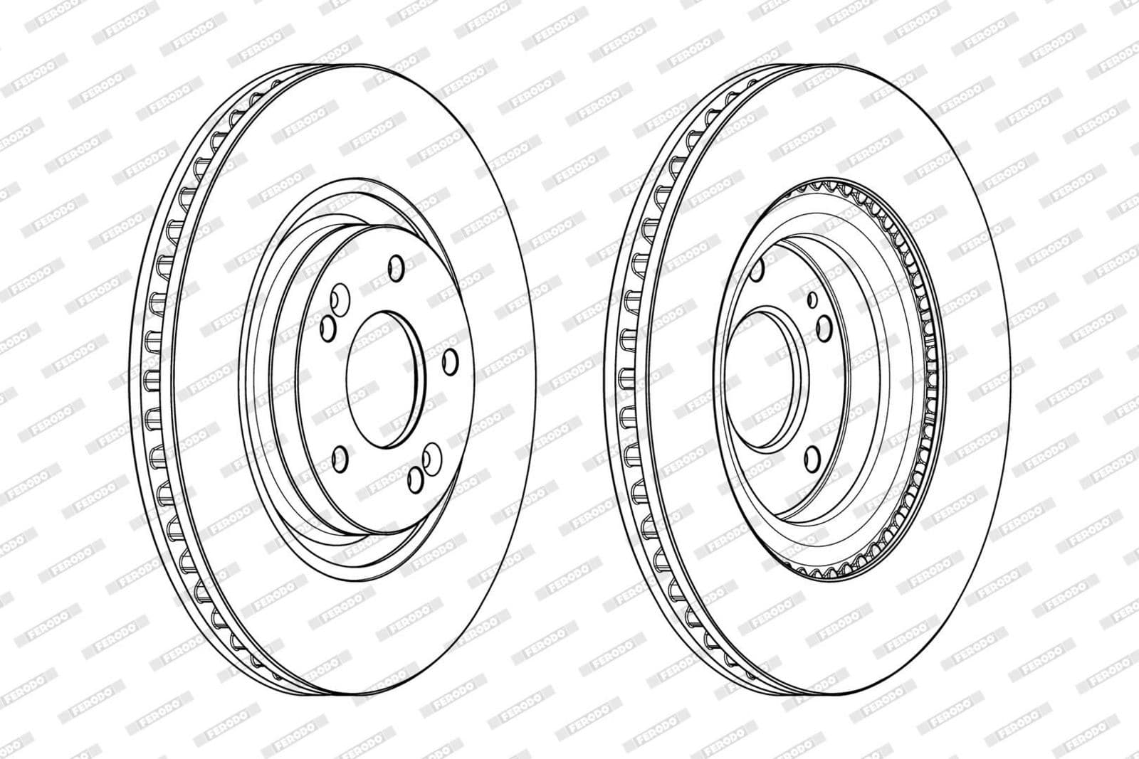 Ferodo Hyundai I-Series 17/18 Wheels Ddf2199C