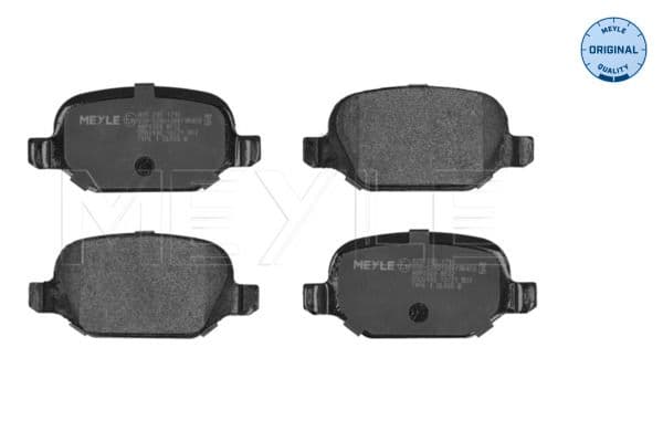 Meyle Brake Pad Set 252351716