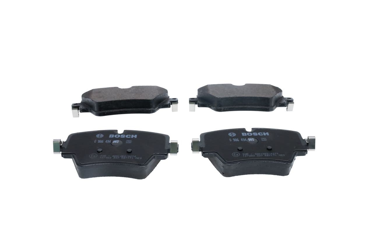 BOSCH Kit pastiglie freno 0 986 494 940