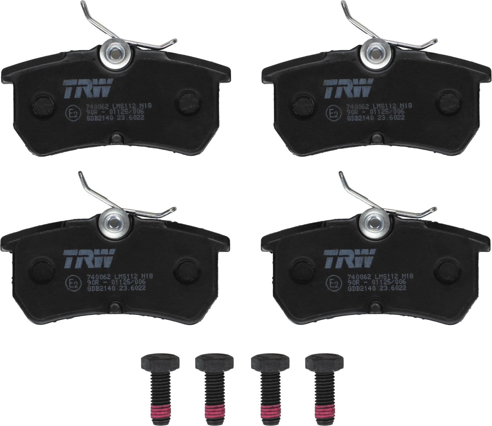 Trw Pastiglia Freno Ford Fiesta Vi 2015 >> Gdb2140