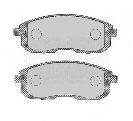 Magneti Marelli Pastiglie Freno Nissancube (Z12) Pf0696