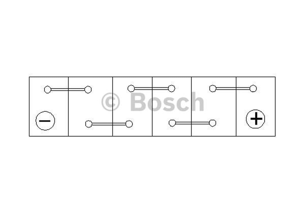 Bosch Batteria Auto 0092S40240