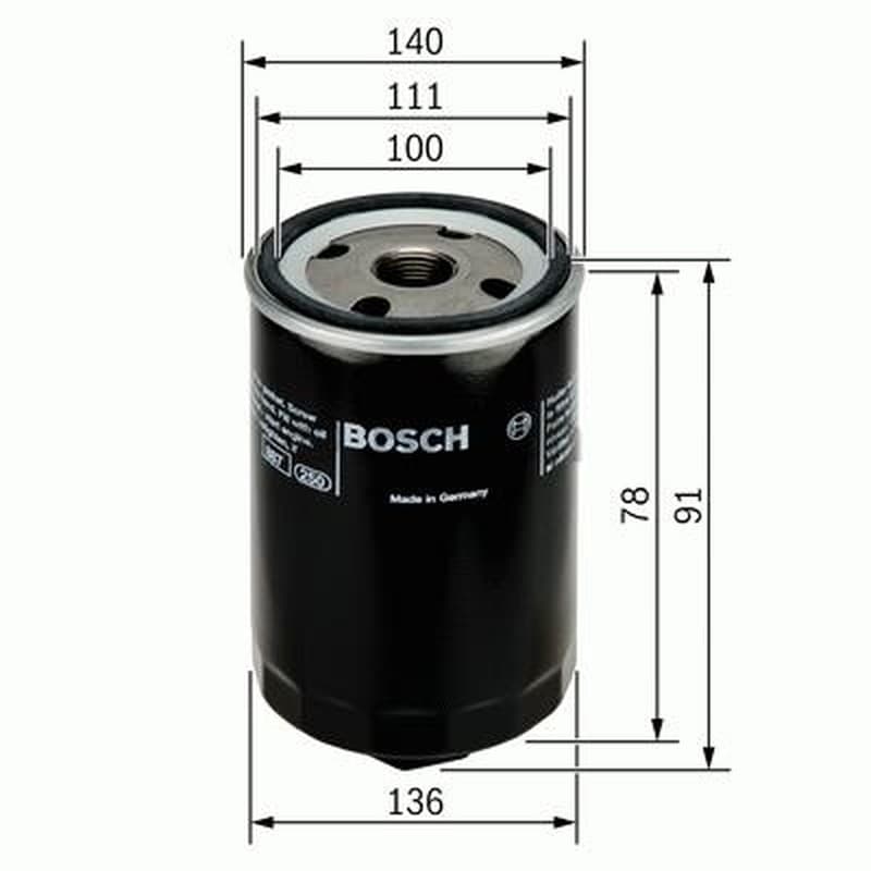 Bosch Filtro Olio 451103368