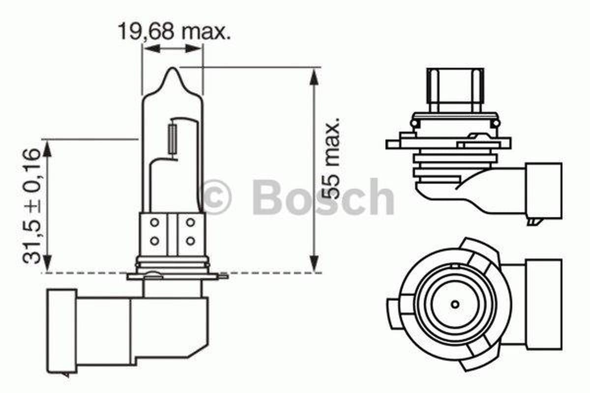Bosch Lampadina, Faro Di Profondità 1987302153
