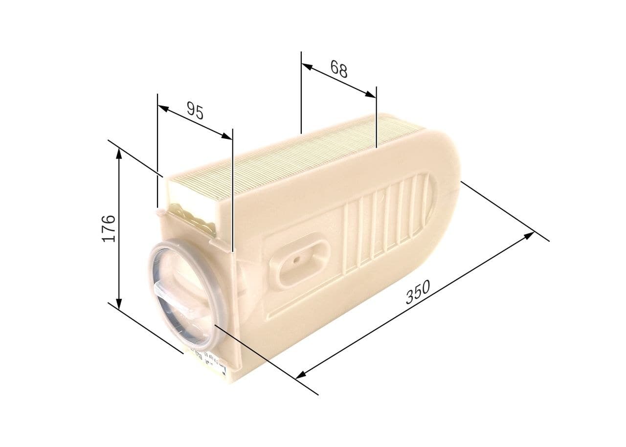 Bosch Filtro Aria Mercedes Classe C/Cls/E Cdi 2014> F026400432