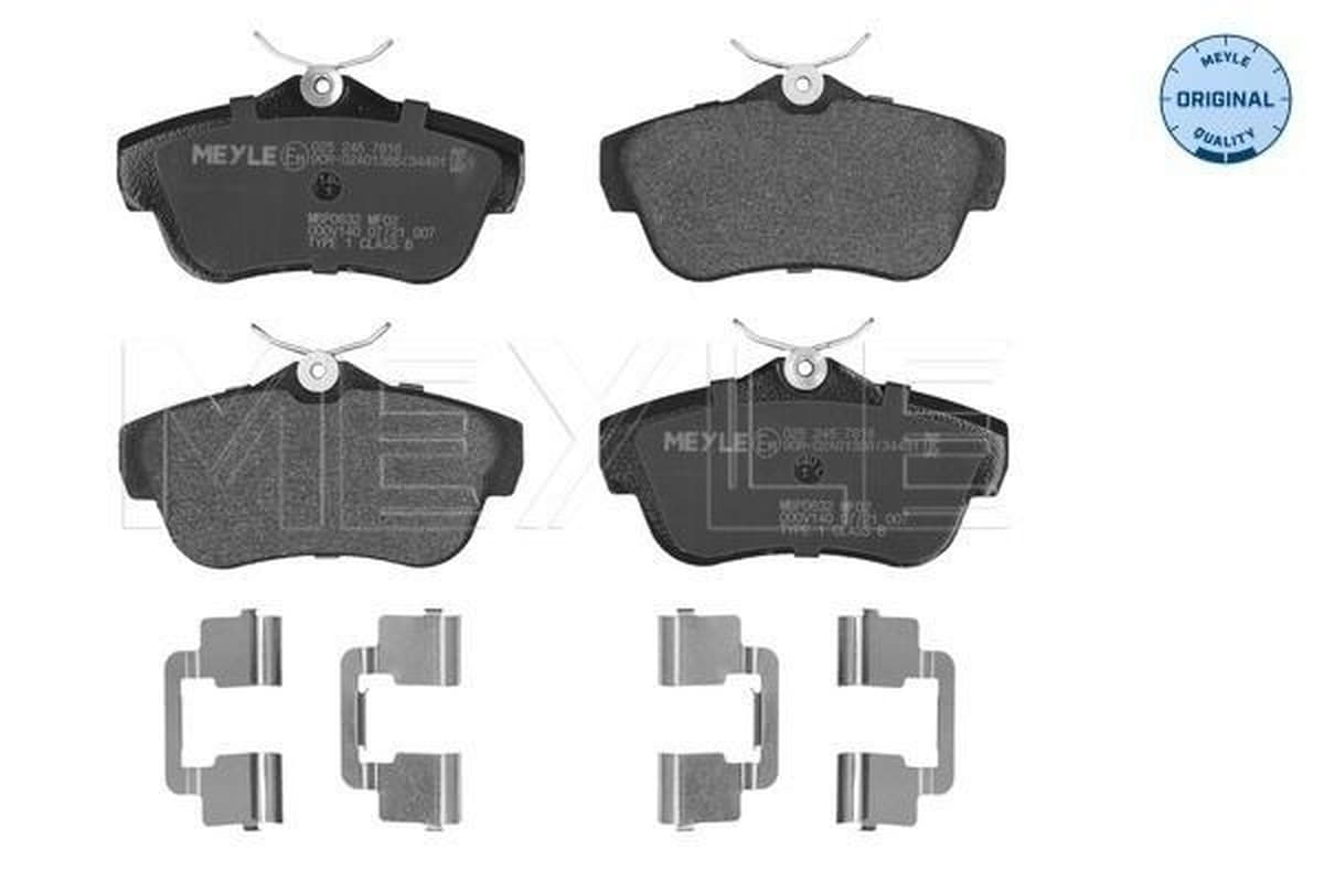 Meyle Brake Pad Set 252457816