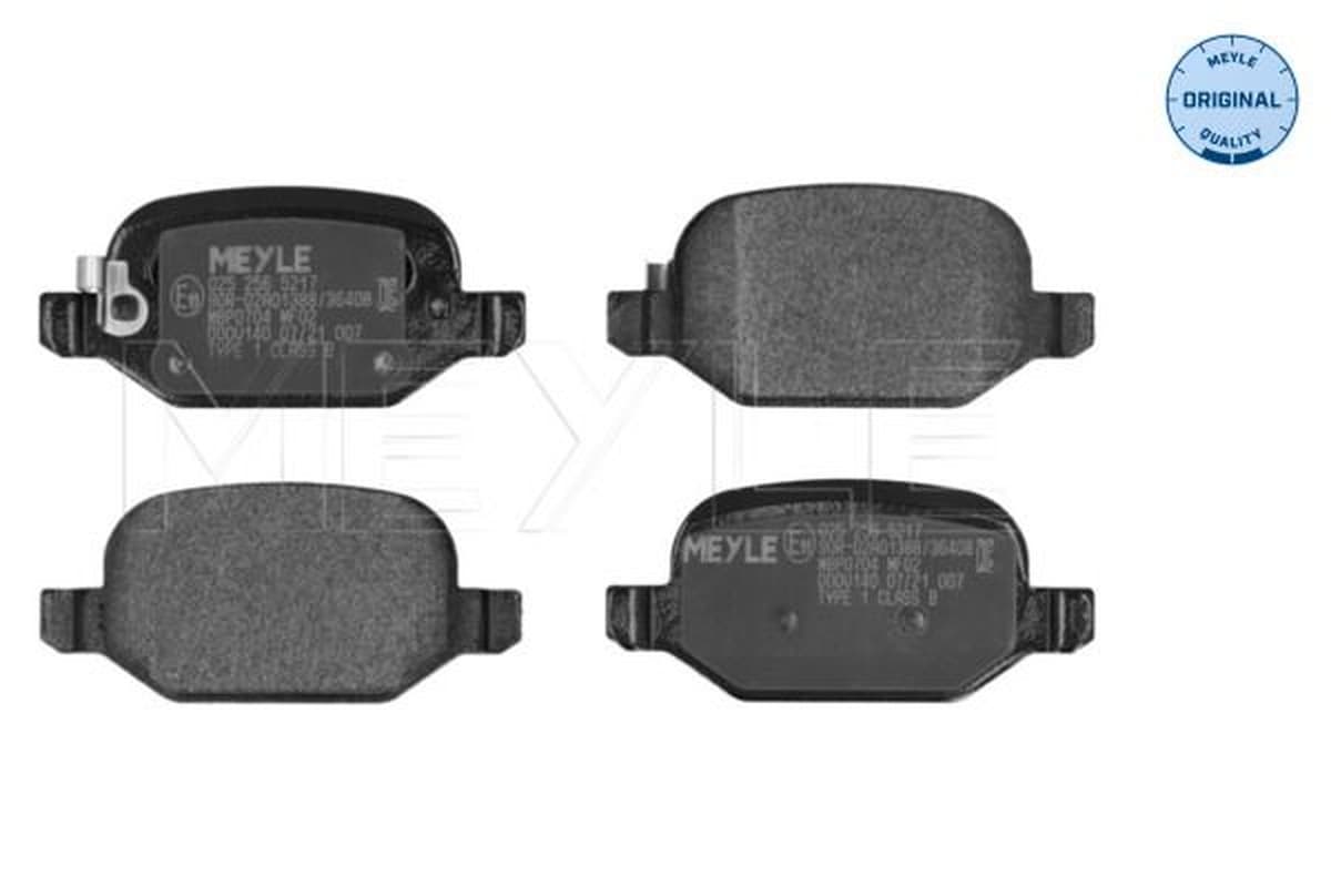 Meyle Brake Pad Set 252565217