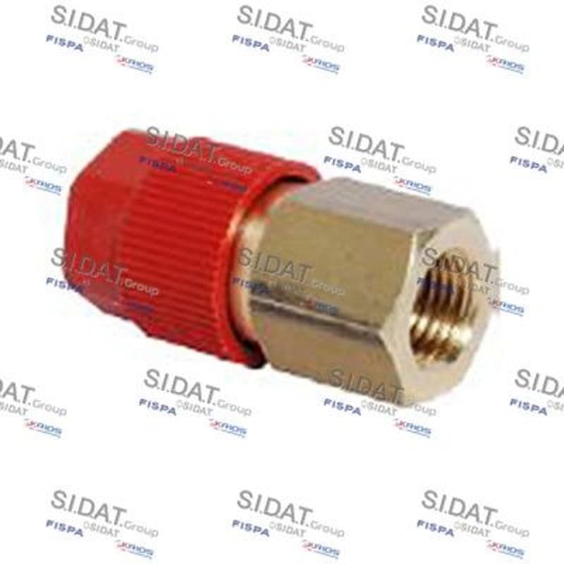 Sidat Adatt.Valv.R12/R134A Alta Press In Ferro 7.9037