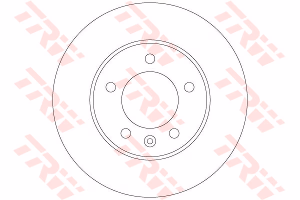 Trw Dischi Freno Post. Renault Master T28/T35/T40/T45 Df6120