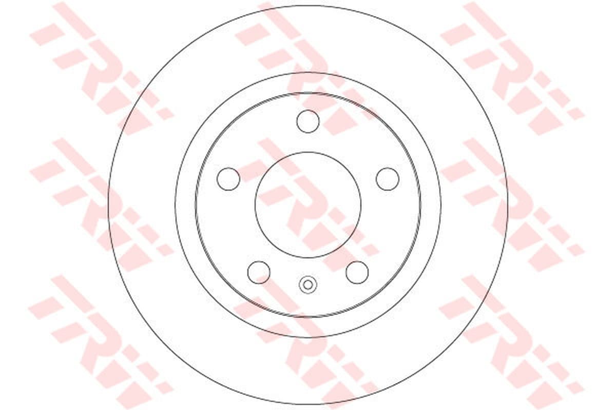 Trw Disco Freno Posteriore Opel Corsa Df6339