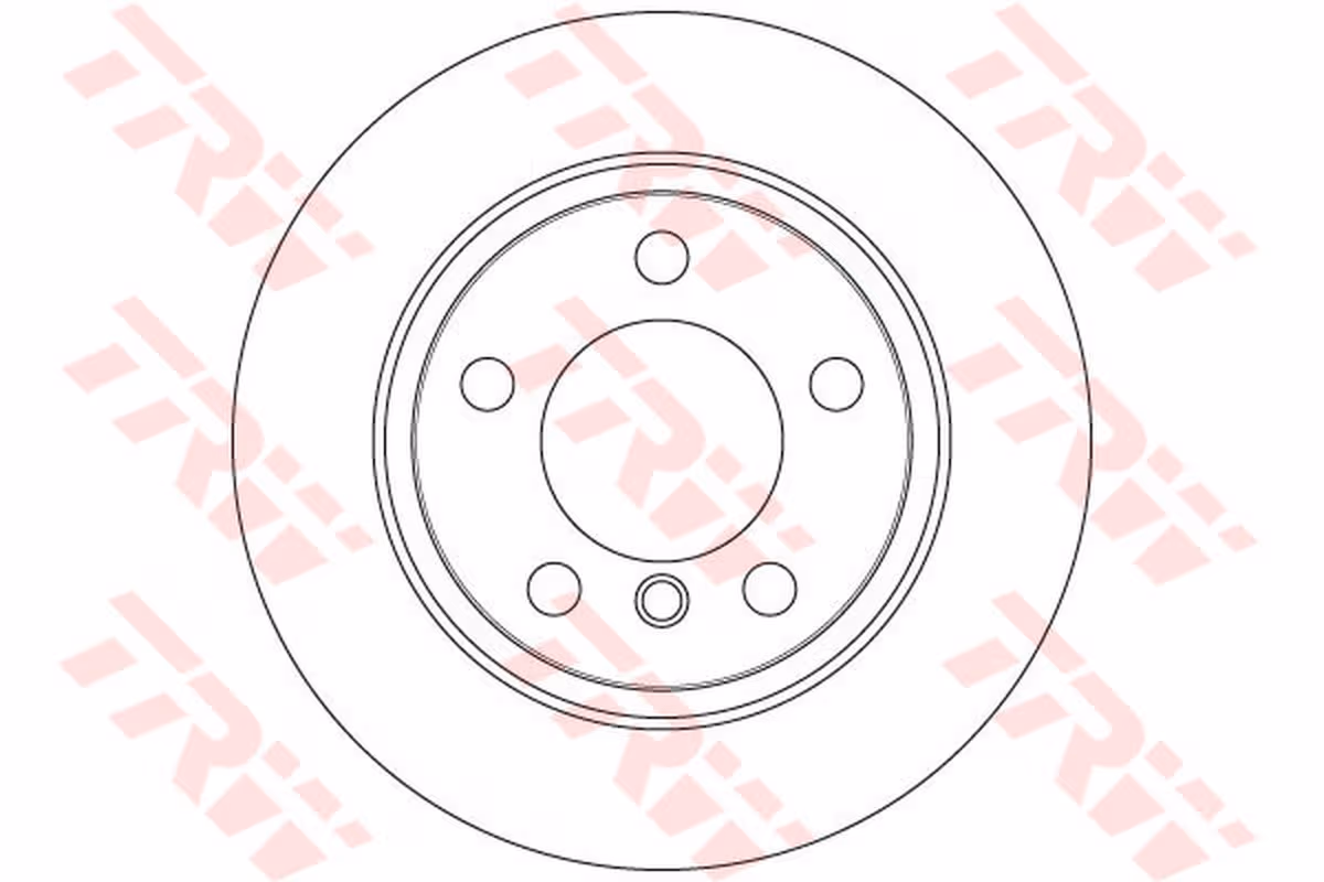 Trw Disco Freno Iveco Testina Tir. Iveco Daily 59-12 K Df6353