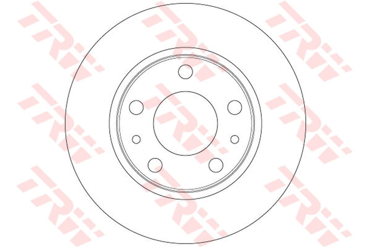 Trw Disco Freno Hyundai Tucson 2.0/2.0D/2.7 06/04-12/1 Df6412