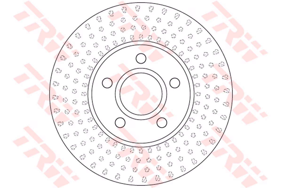 Trw Disco Freno Anteriore Volvo V40 2012 >> Df6536