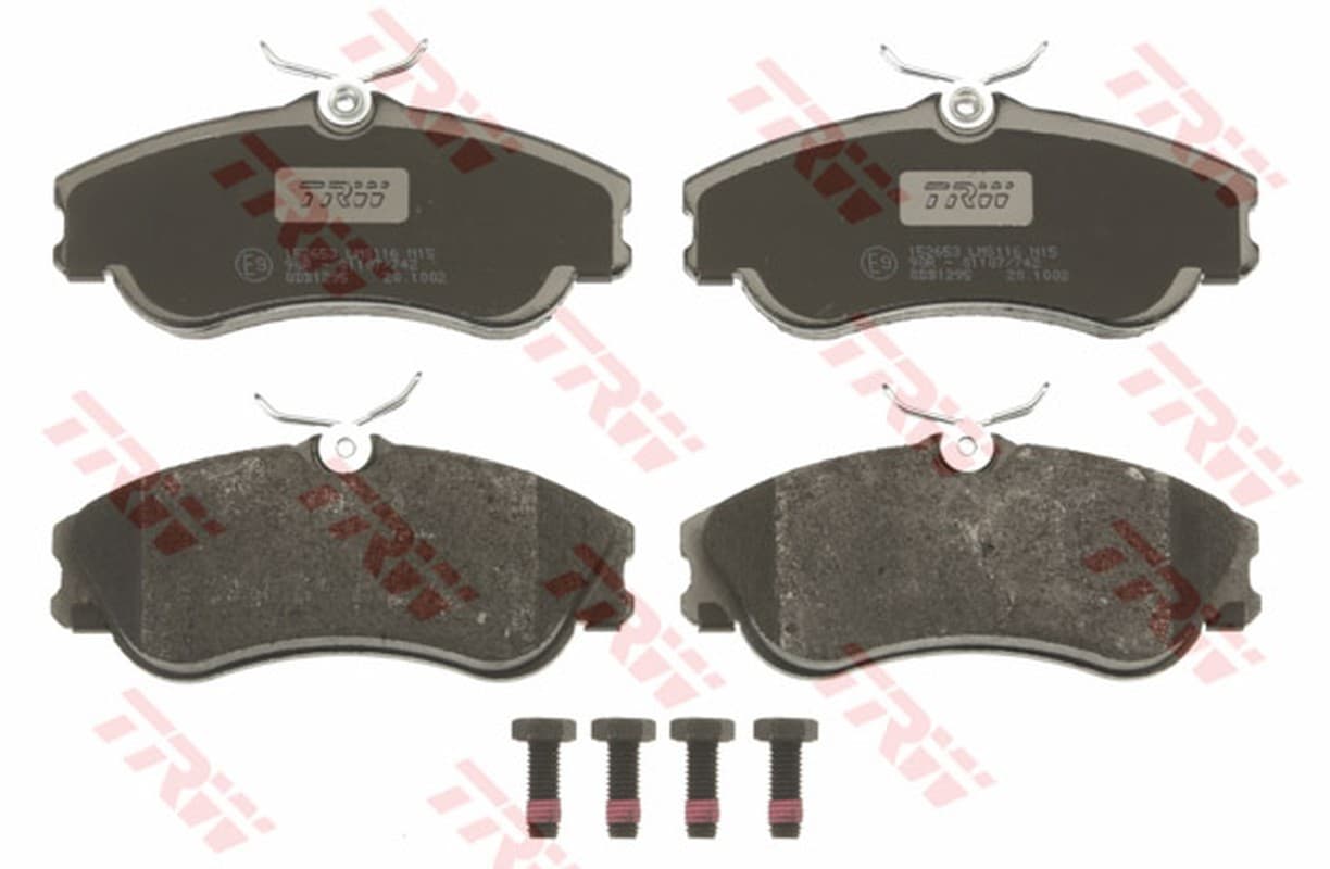 Trw Pattini Freno Peugeot 206 Hatchback (2A/C) 1.6 16 Gdb1295