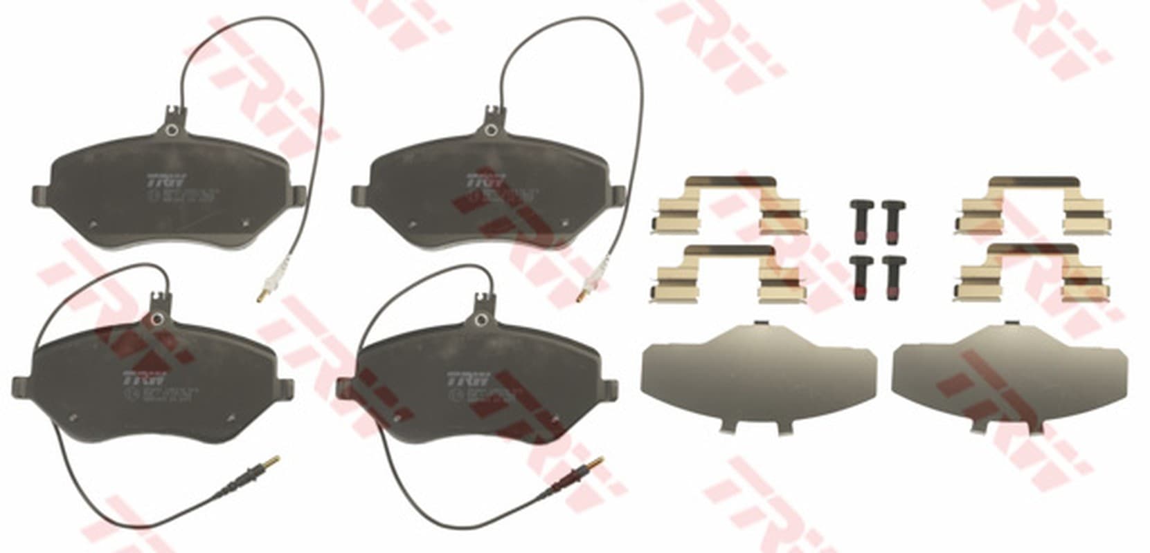 Trw Pattini Freno Peugeot 407 (6D_) 3.0 Gdb1663