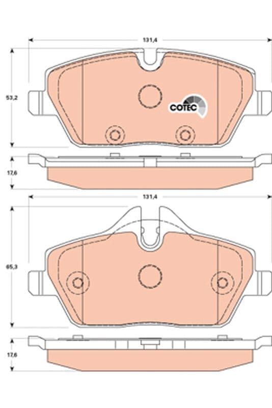 Trw Ant Mini Mini Clubman 09/07> Gdb1870