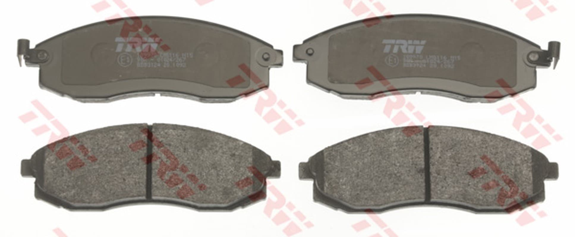 Trw Pattini Freno Nissan Maxima Qx (A32) 3.0 Gdb3124