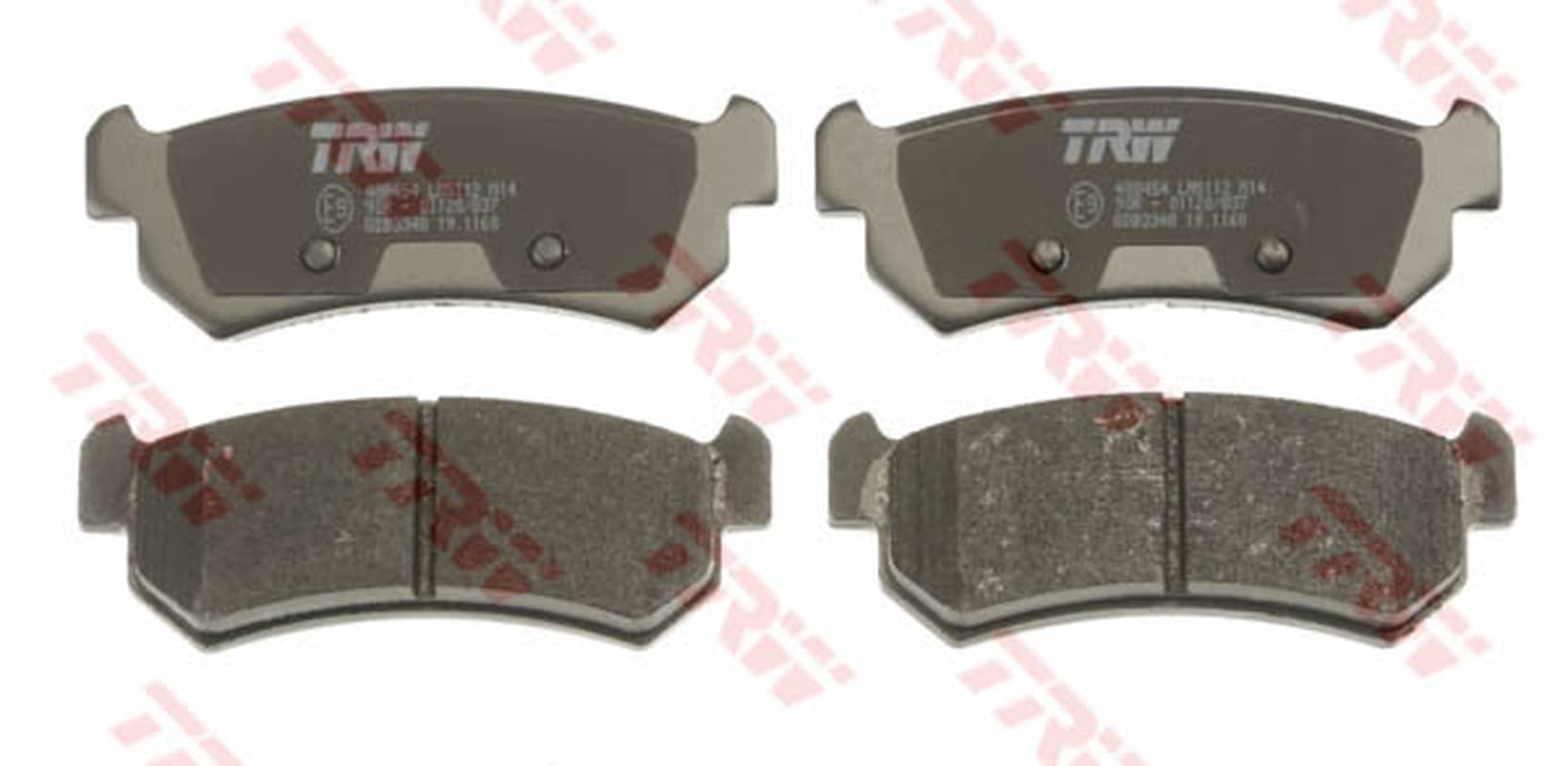 Trw Pattini Freno Chevrolet Lacetti 1.8 Gdb3348