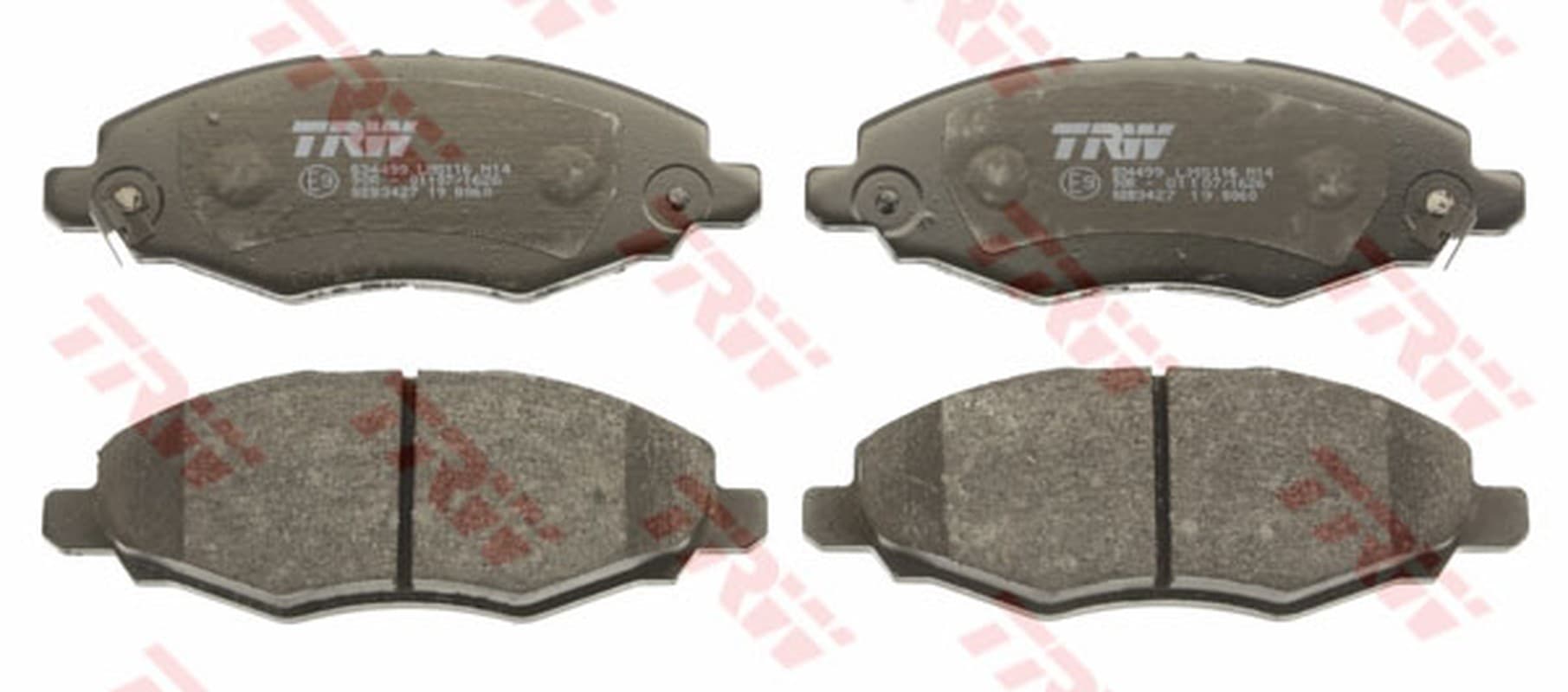 Trw Pattini Freno Toyota Hilux Pickup 2.5 D Gdb3427