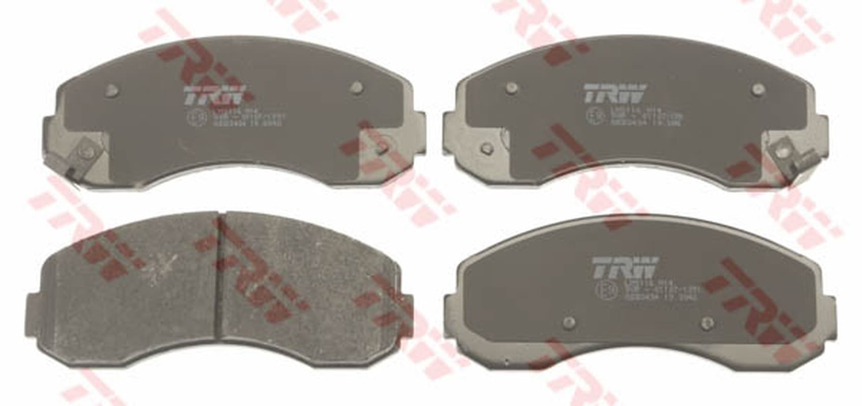 Trw Pattini Freno Kia K2500 (Sd) 2.5 D Gdb3434
