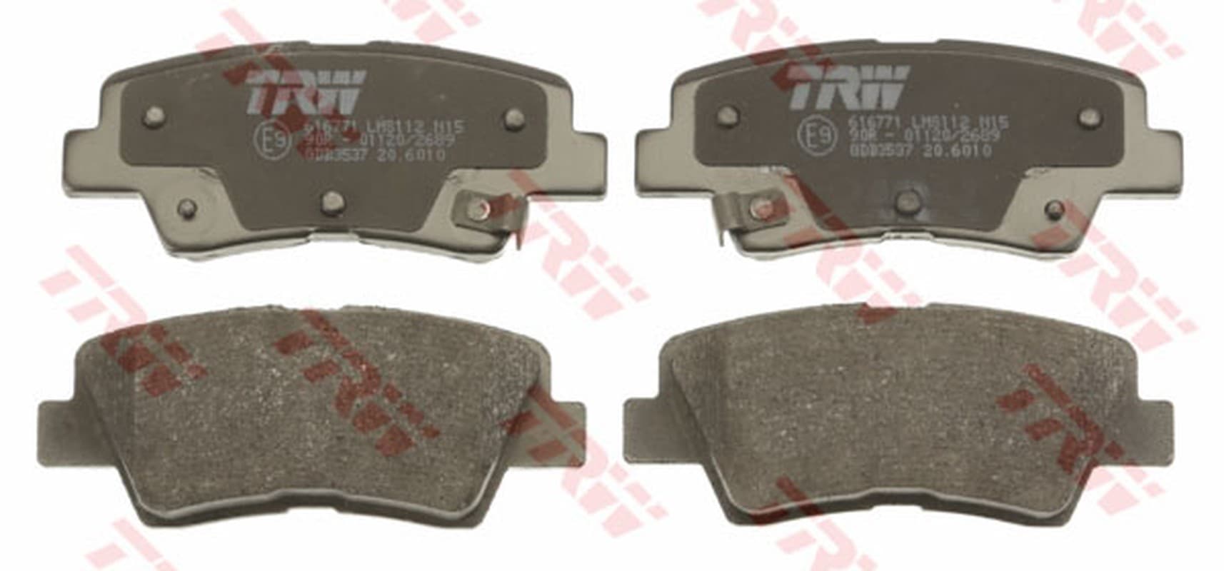Trw Pastiglie Freno Hyundaiaccent Gdb3537