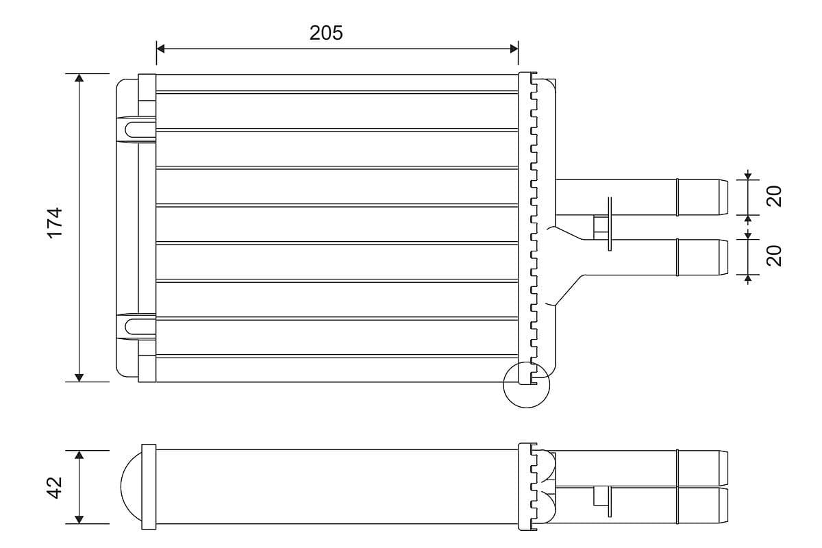 Valeo Rr Gm Vectra -A/C 812117