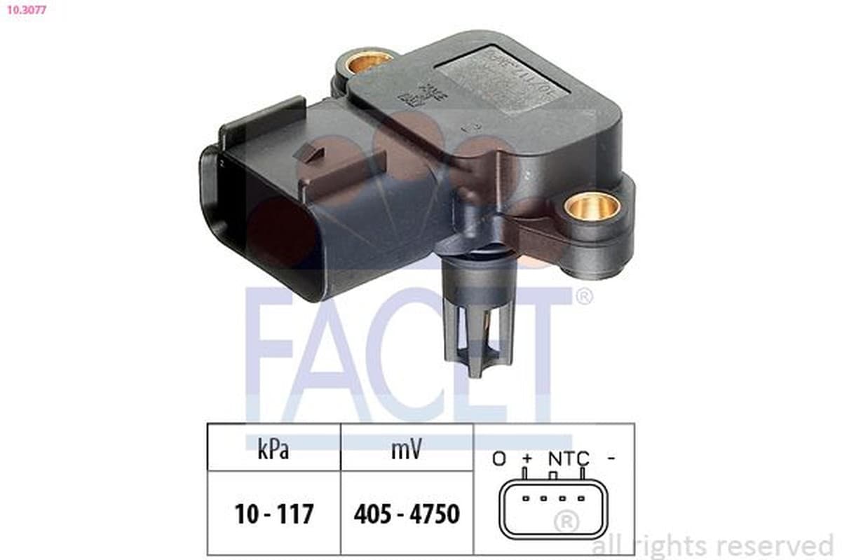 Facet Sensore Pressione Assoluta Ford Focus 1.4/1.6 16V 103077