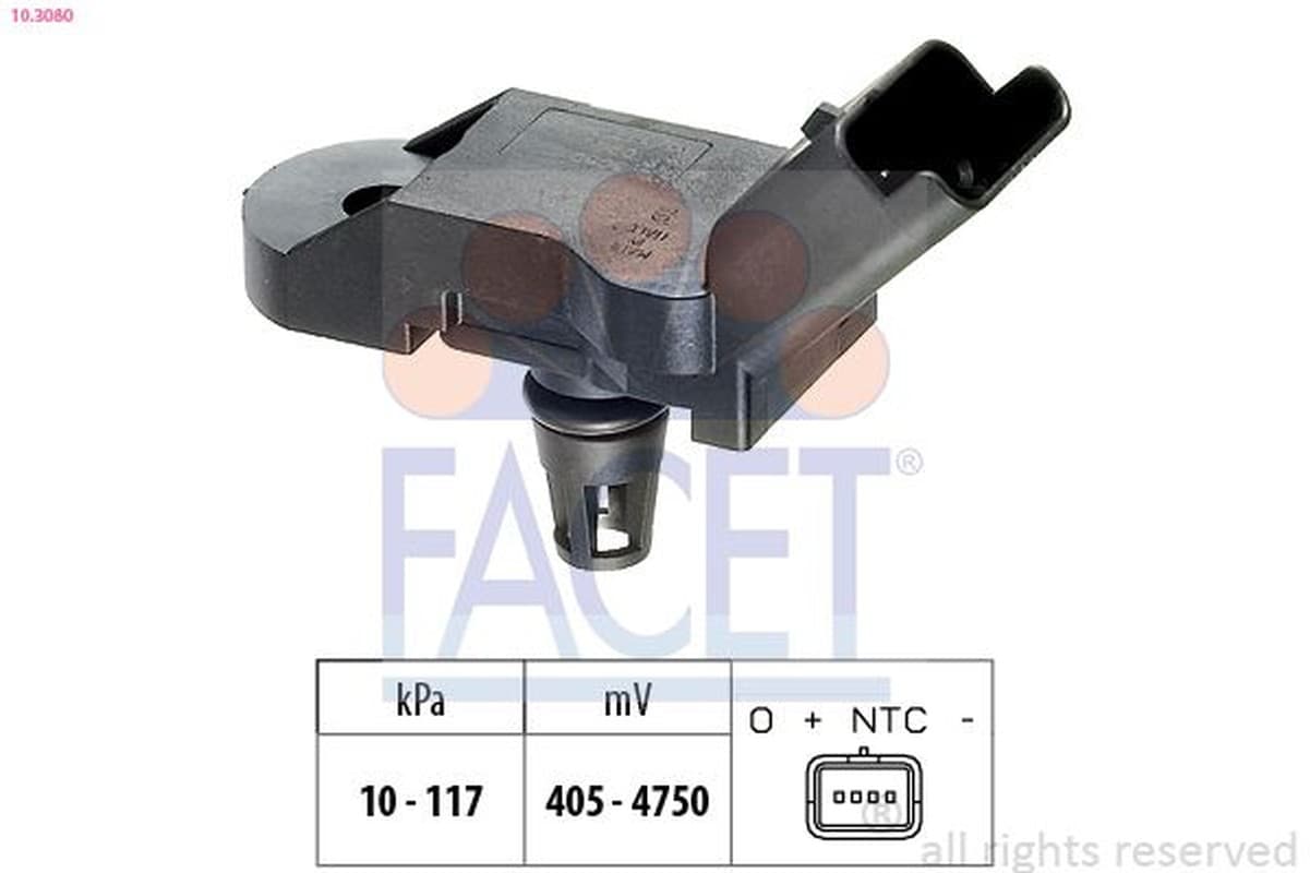 Facet Sens.Press.Ass.Citroen Peugeot 103080