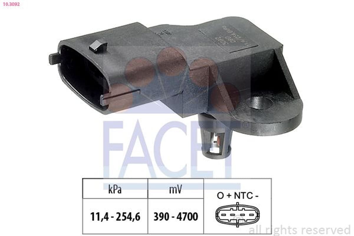 Facet Sens.Press. Assol.Opel Astra H 103092