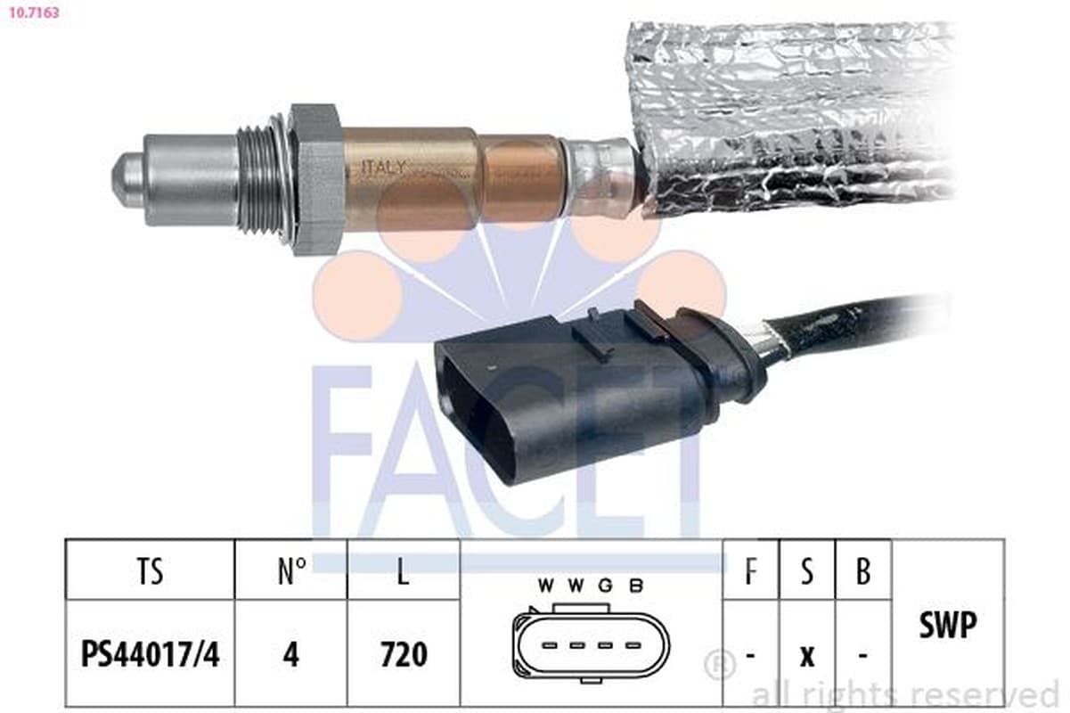 Facet Sonde Audi A3 1.6I 1.8I Arosa 107163