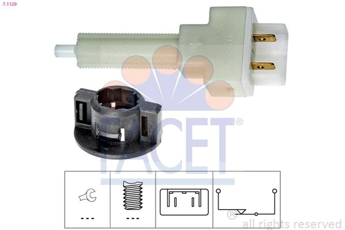 Facet Interr.Stop Seat Ibiza Cordoba 71129