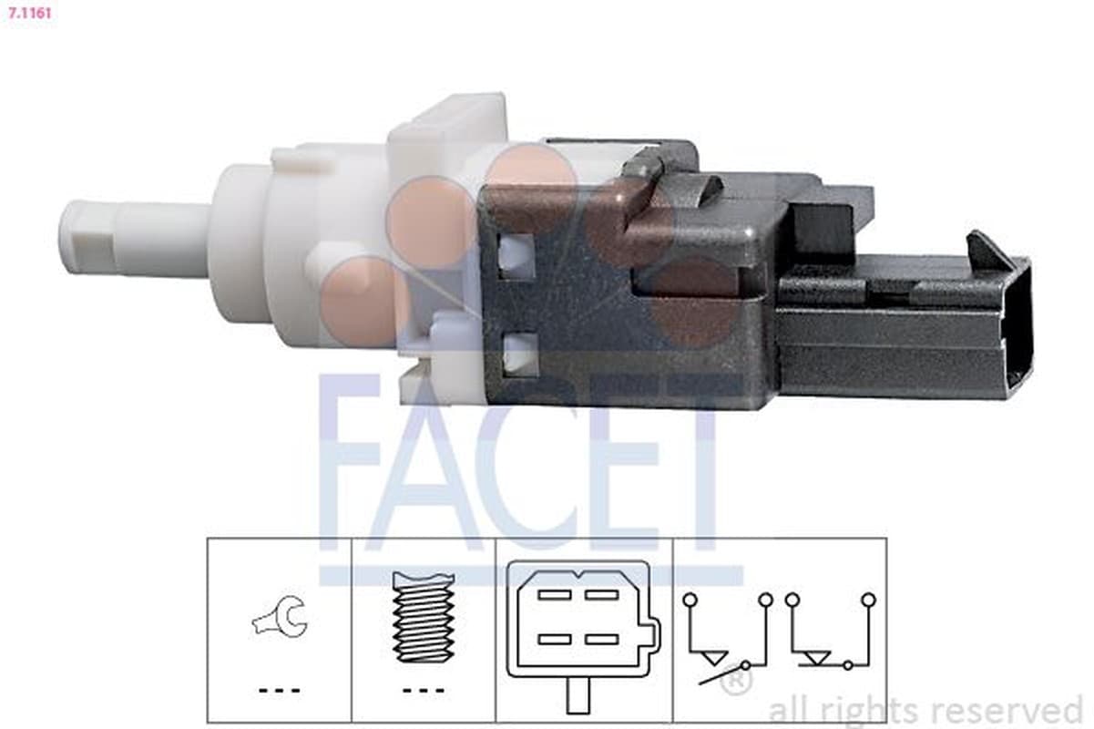 Facet Interr.Stop Alfa Citroen Fiat 71161