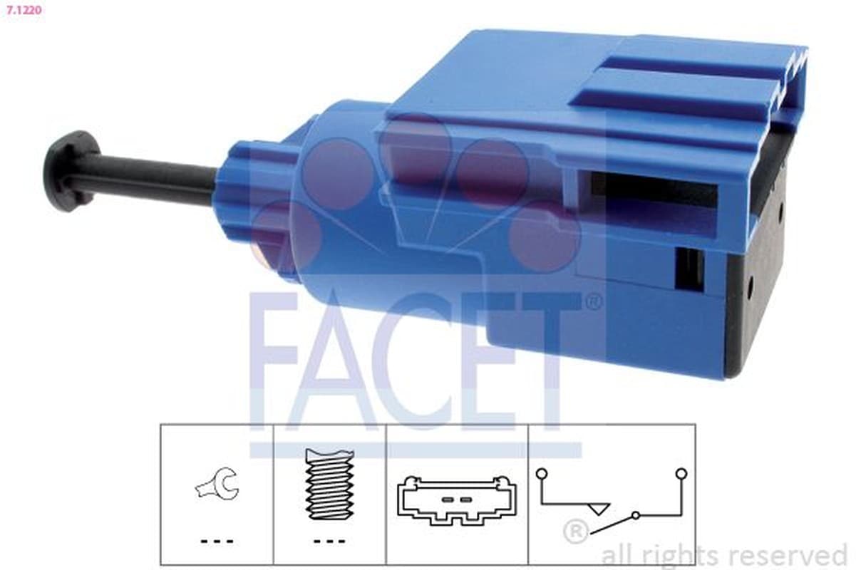 Facet Interruttore Audi Vw 71220